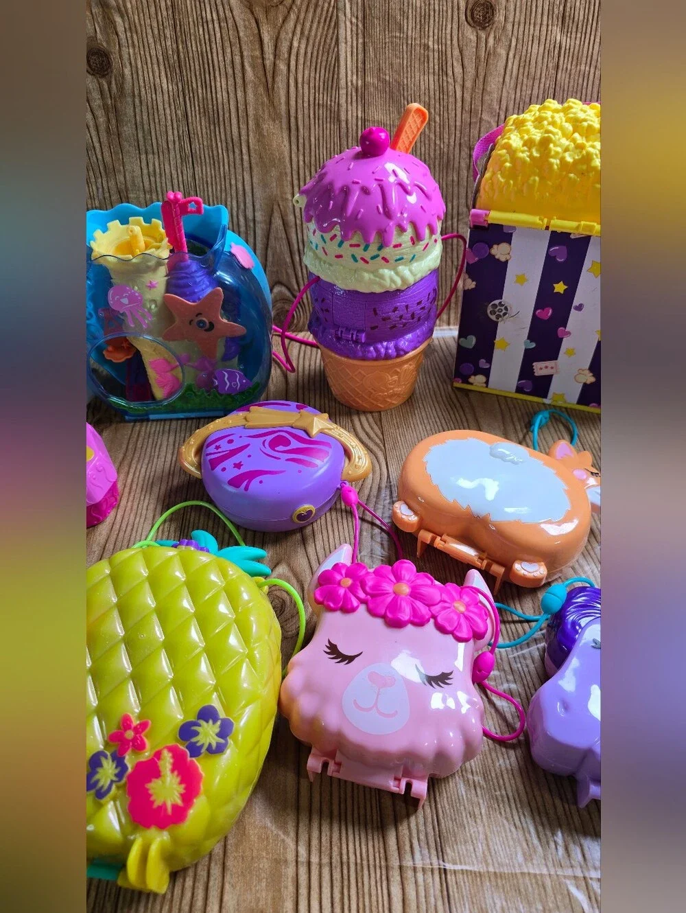 Polly Pocket Play Sets Lot Of 11
